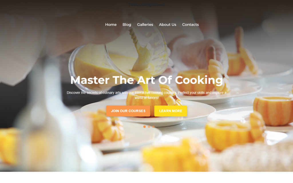 TishCookingSchool – 烹饪学校WordPress主题