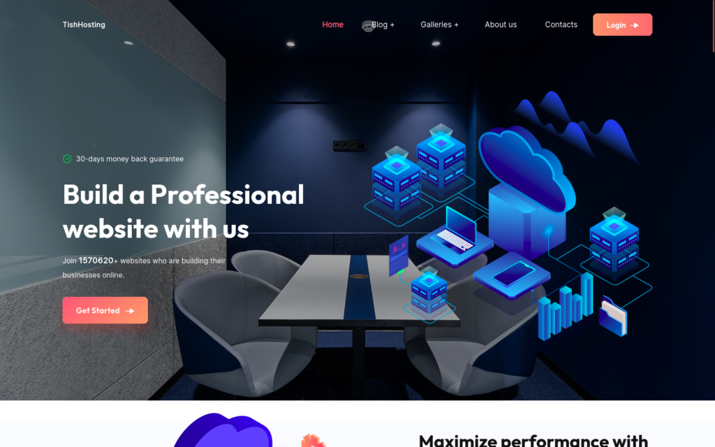 TishHosting – WordPress主题