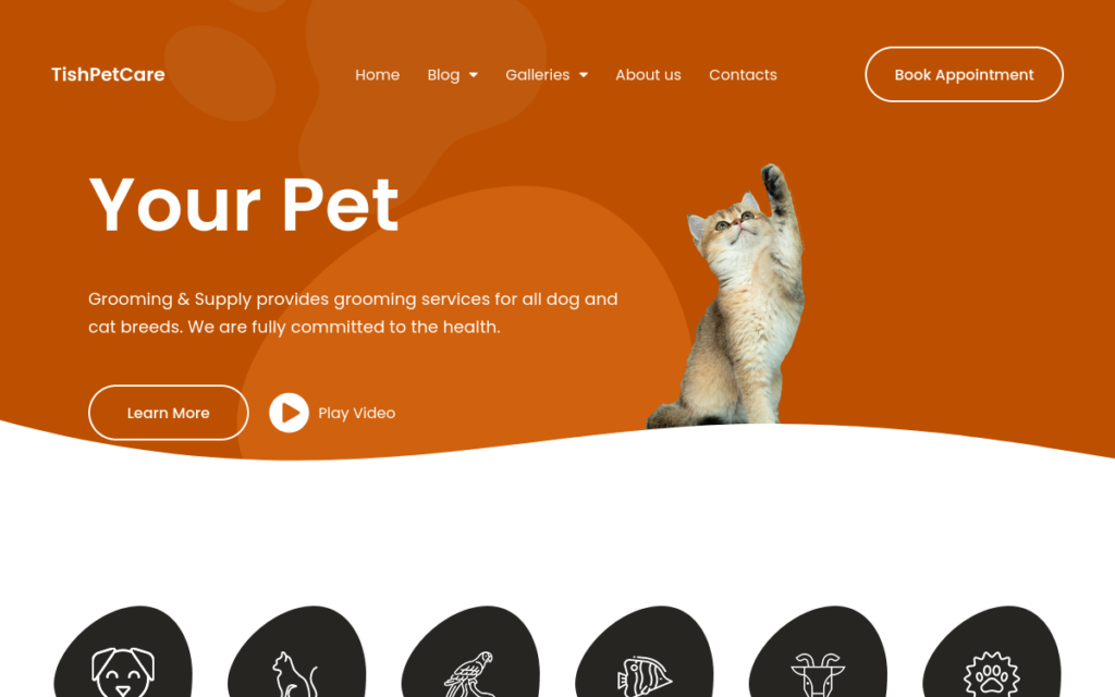 TishPetCare – 宠物护理 WordPress 主题