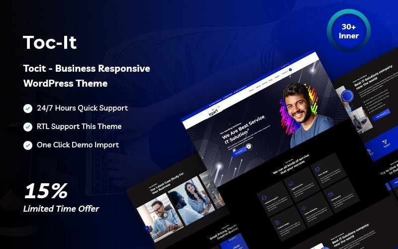 Tocit – 企业响应式 WordPress 主题