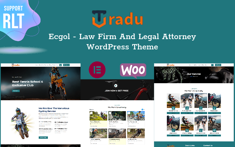 Tradu – Bike Club 是一个 WordPress 主题。