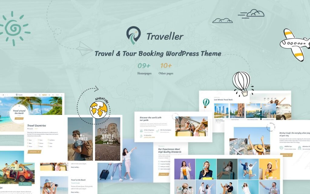 Traveller – 旅行和旅游预订 Elementor WordPress 主题