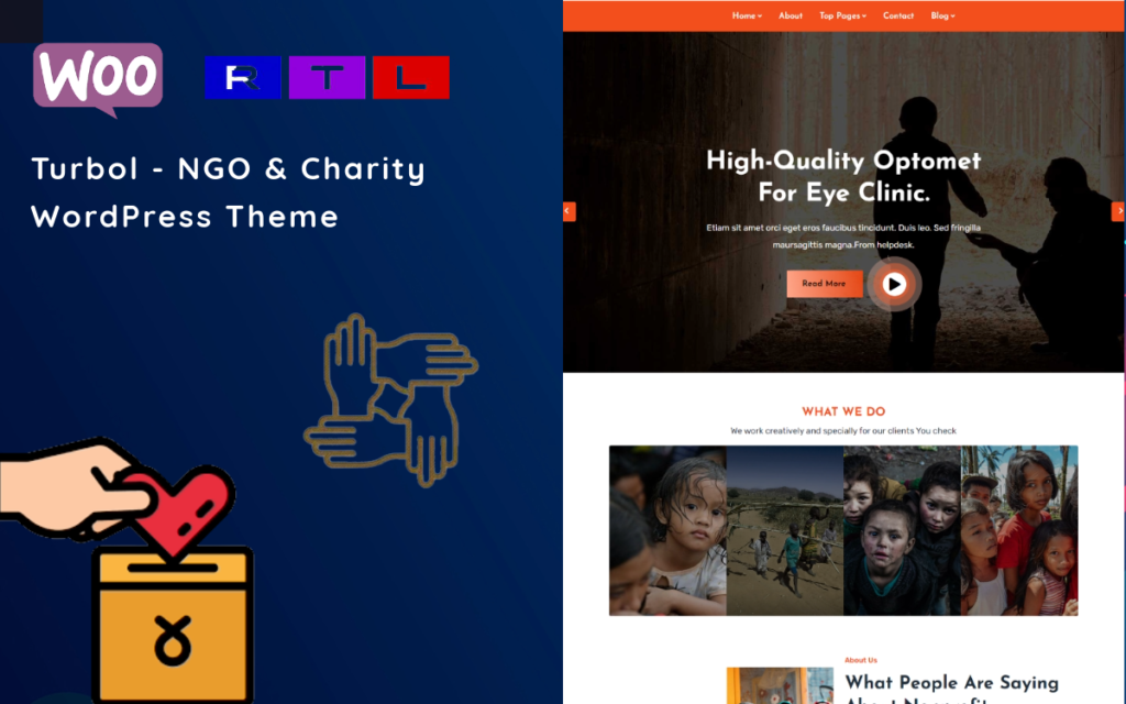 Turbol – NGO & Charity WordPress主题