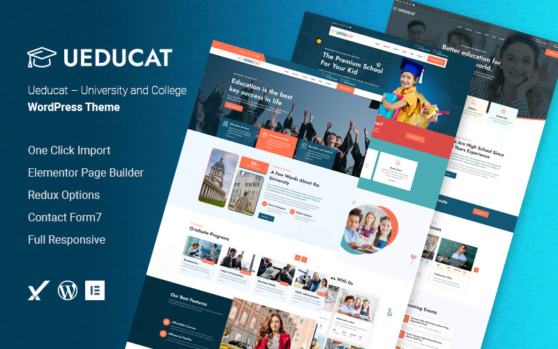 Ueducat（乌德卡特）- 大学和学院 WordPress 主题