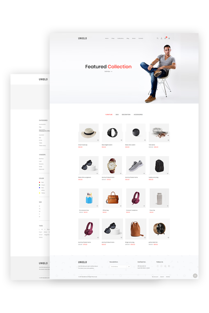 Uniqlo – 极简Shopify主题