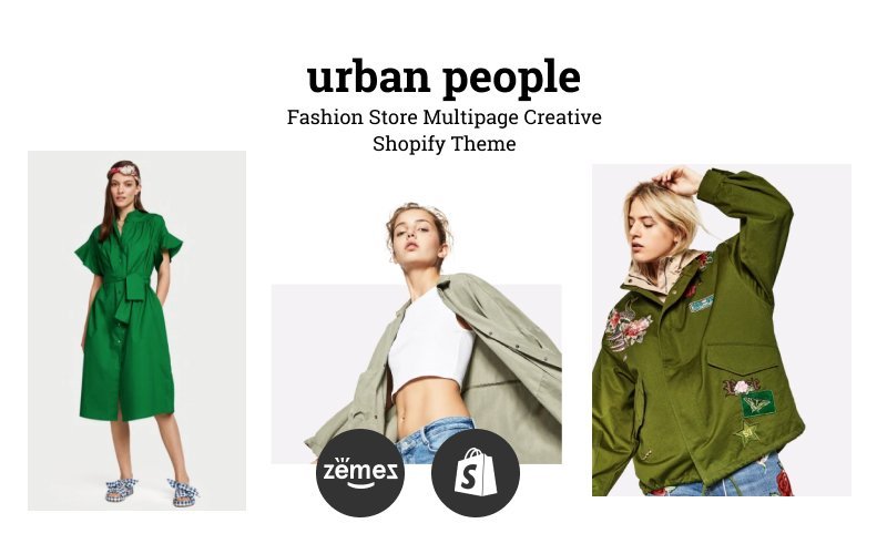 Urban People – 时尚商店多页面创意Shopify主题