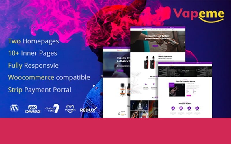 Vapeme | 现代电子烟店 WordPress 主题