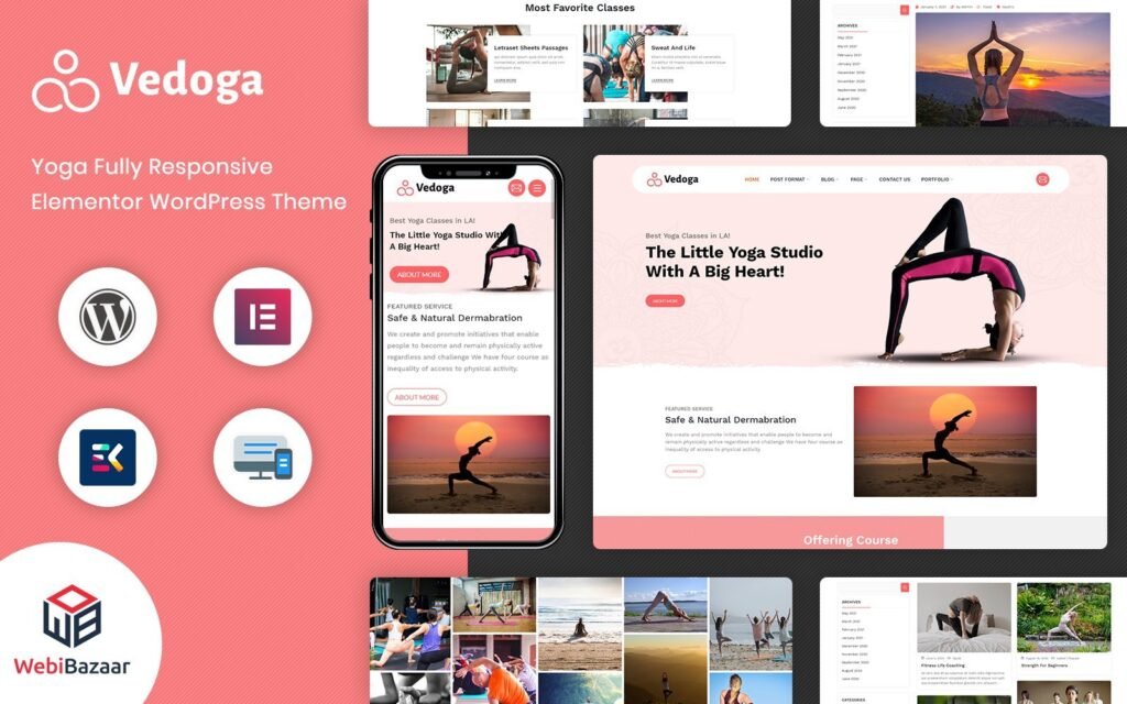 Vedoga – 健身和健身房WordPress主题
