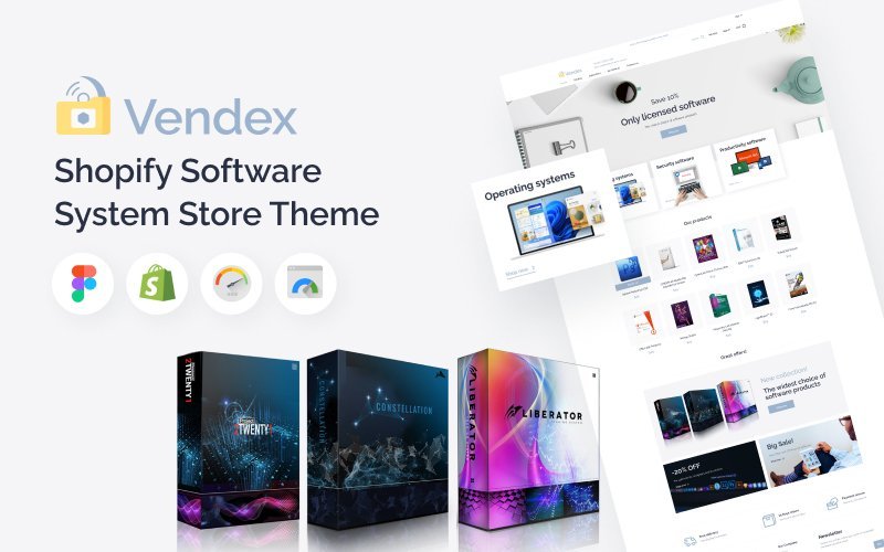 Vendex – Shopify 软件系统商店主题