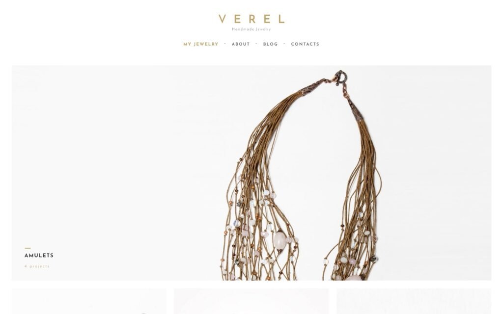 Verel – 手工珠宝WordPress主题