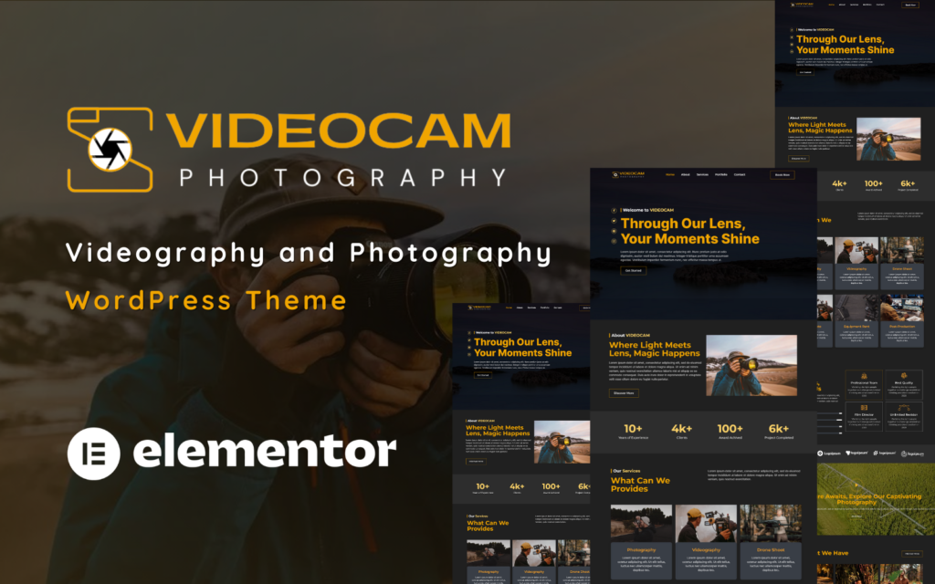 Videocam – 视频摄影和摄影WordPress主题