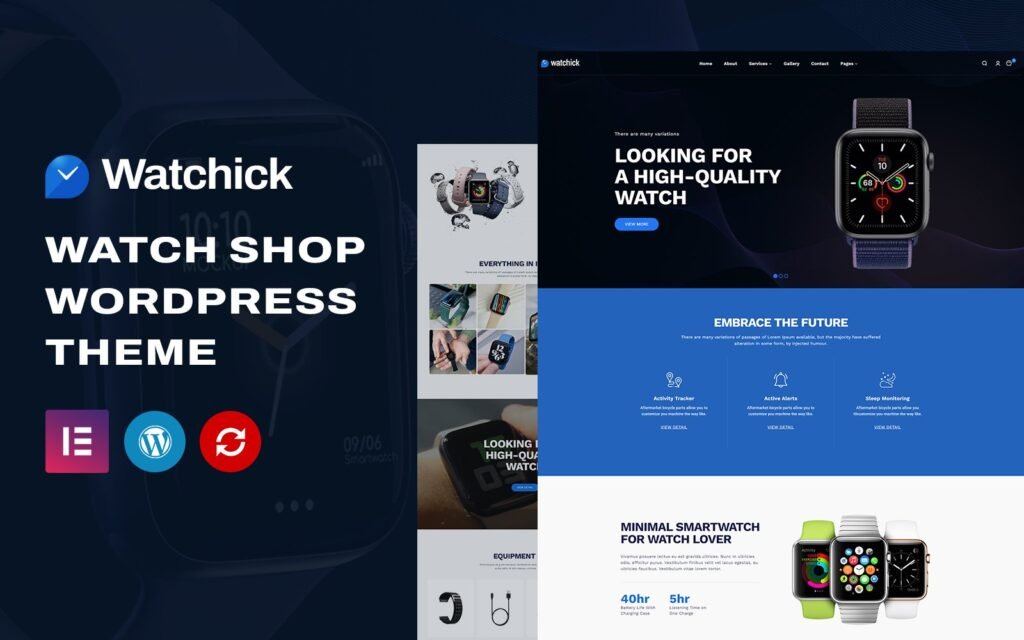 Watchick -手表商店和单品WordPress主题