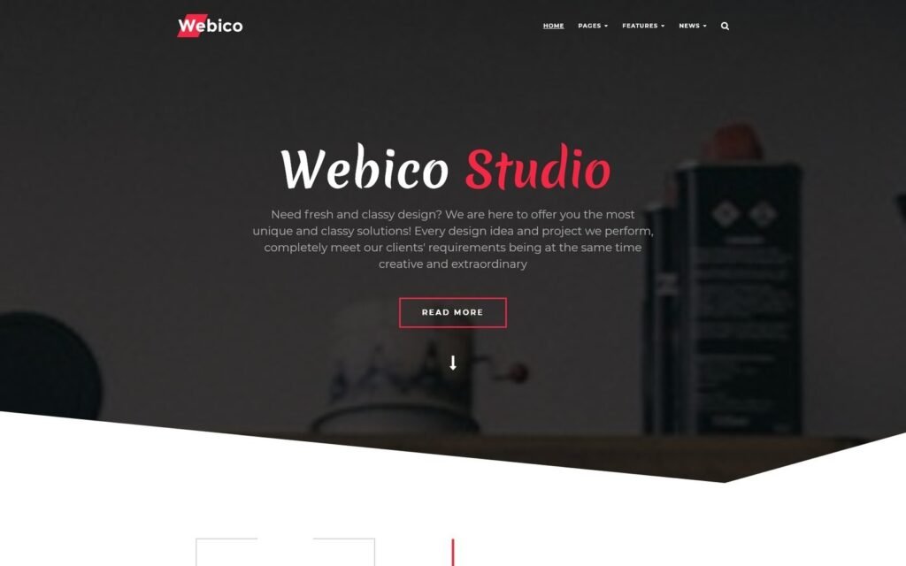 Webico – Web Design WordPress Elementor主题