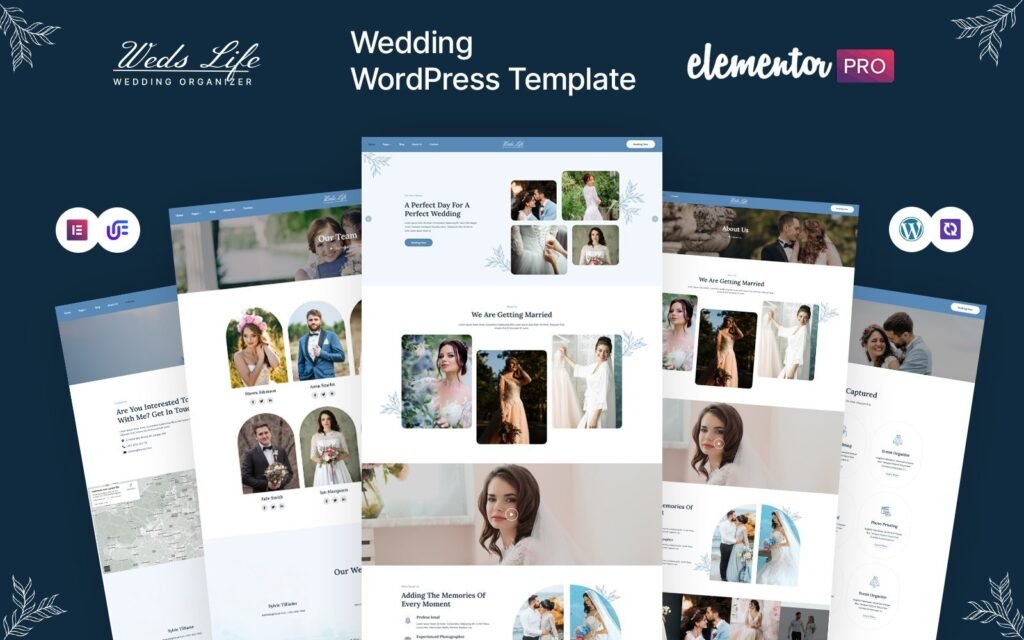 Wedslife – 婚礼工作室和婚礼策划师WordPress主题