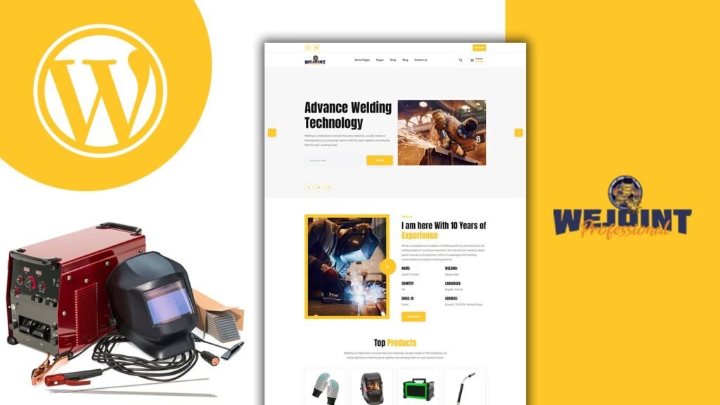 Wejoint Industry and Engineering 是一个 WordPress 主题。