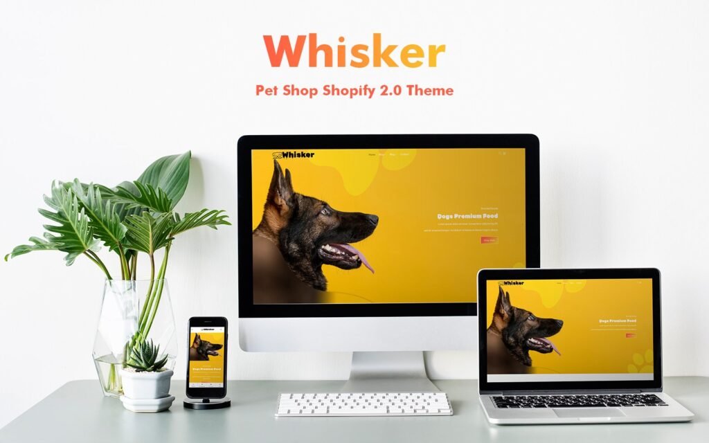 Whisker – 宠物店 Shopify 2.0 主题
