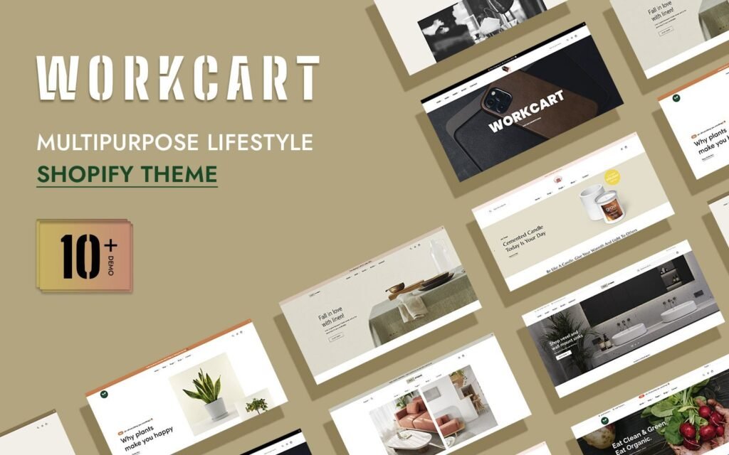 Workcart – 多功能生活方式 Shopify 主题