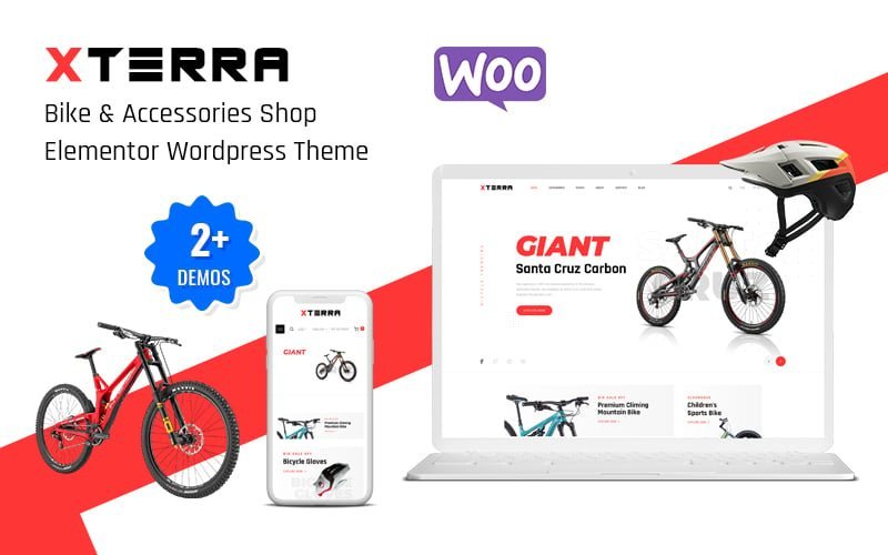 Xterra – 自行车及配件商店 Elementor WordPress 主题