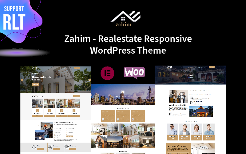 Zahim – 房地产响应式WordPress主题