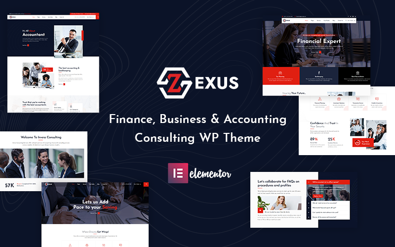 Zexus – 会计和咨询业务WordPress主题