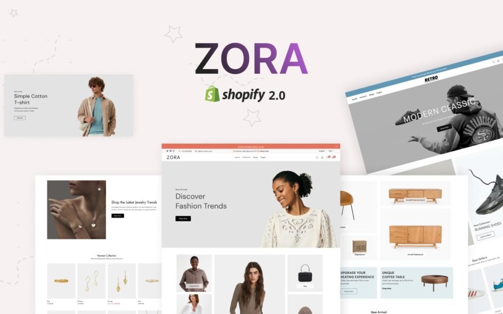 Zora – 多用途Shopify主题